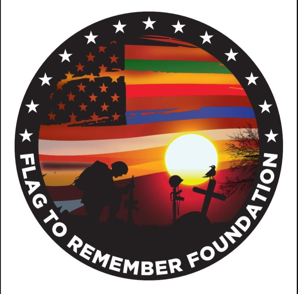 Flag to remember logo