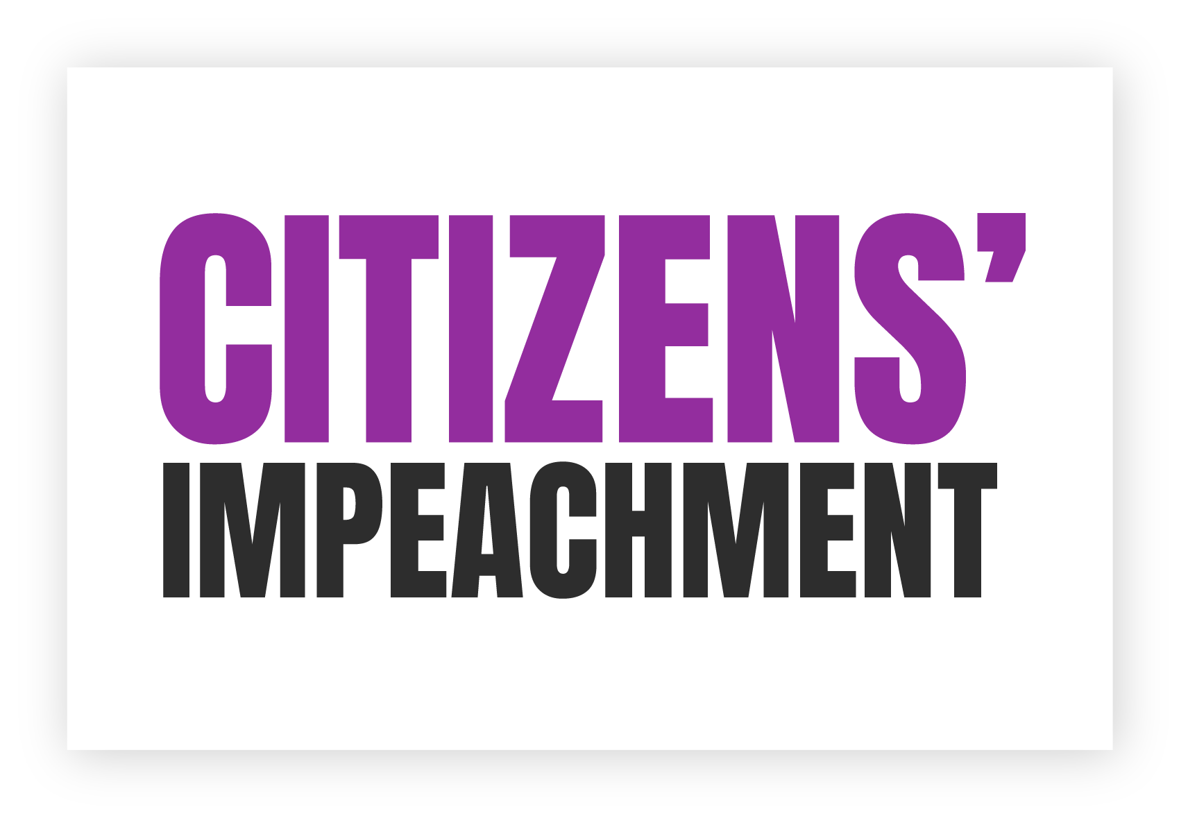 Citizens’ Impeachment