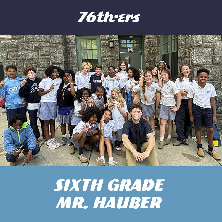 Sixth Grade: The 76th-ers logo