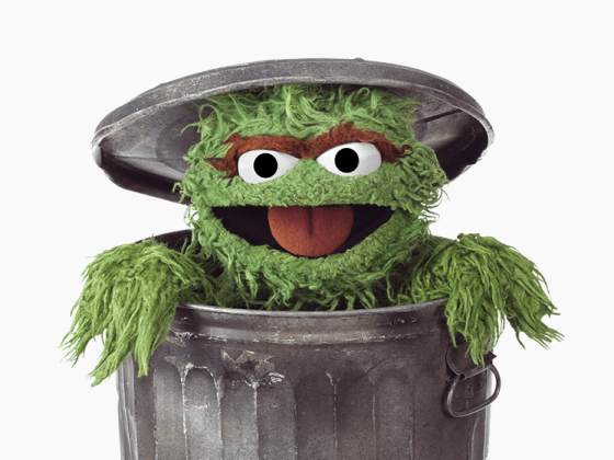 Oscar the Grouch logo