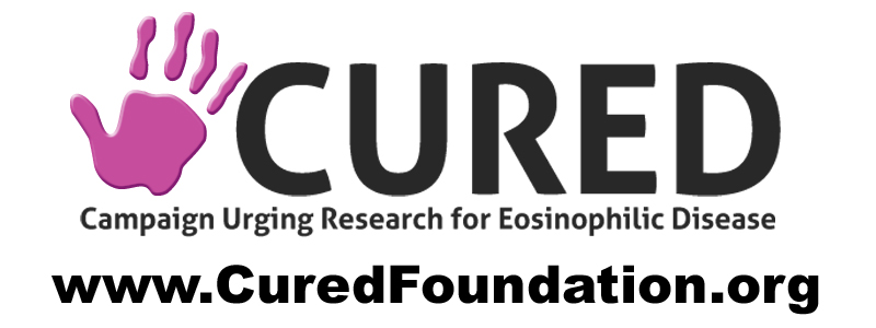 Together we rise for CURED - TEAM MIEGID Michigan logo
