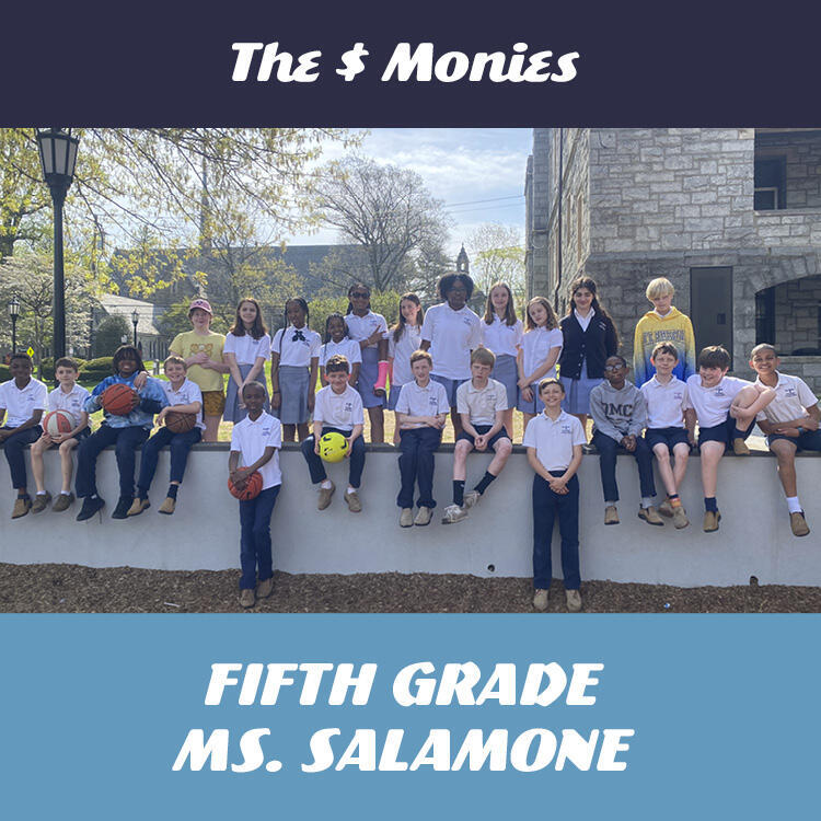 Fifth Grade: The $ Monies logo