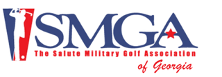The Salute Military Golf Association of Georgia logo