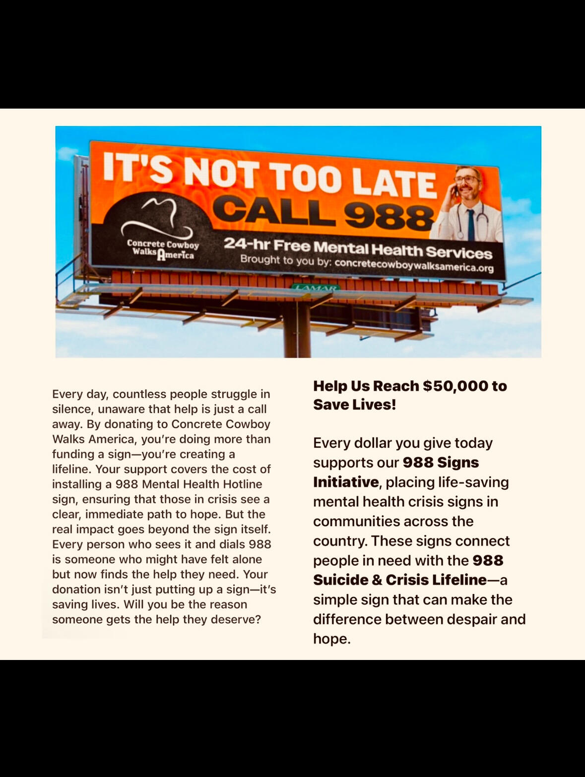 Concretecowboywalksamerica