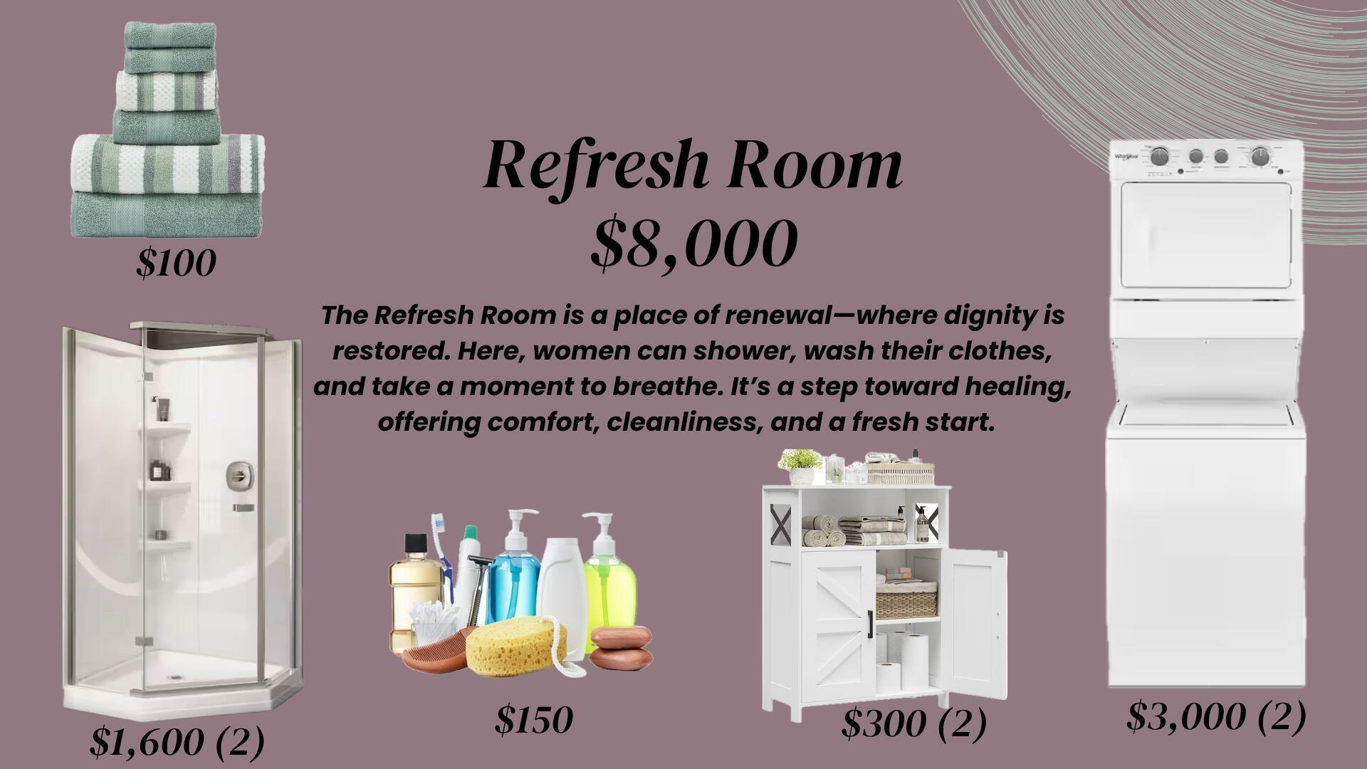 Refresh Room logo