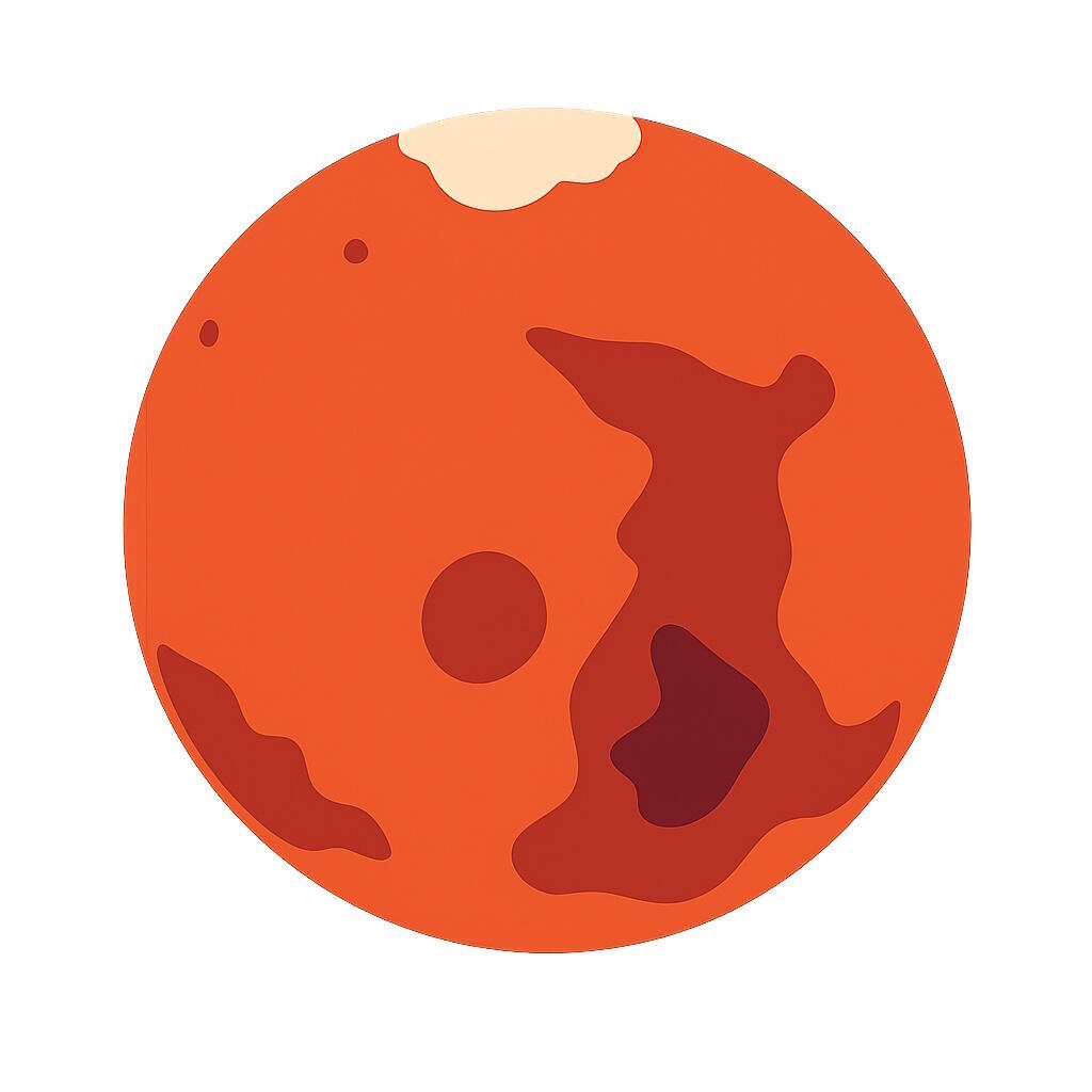Mars - Help me beat my big brother Earth logo