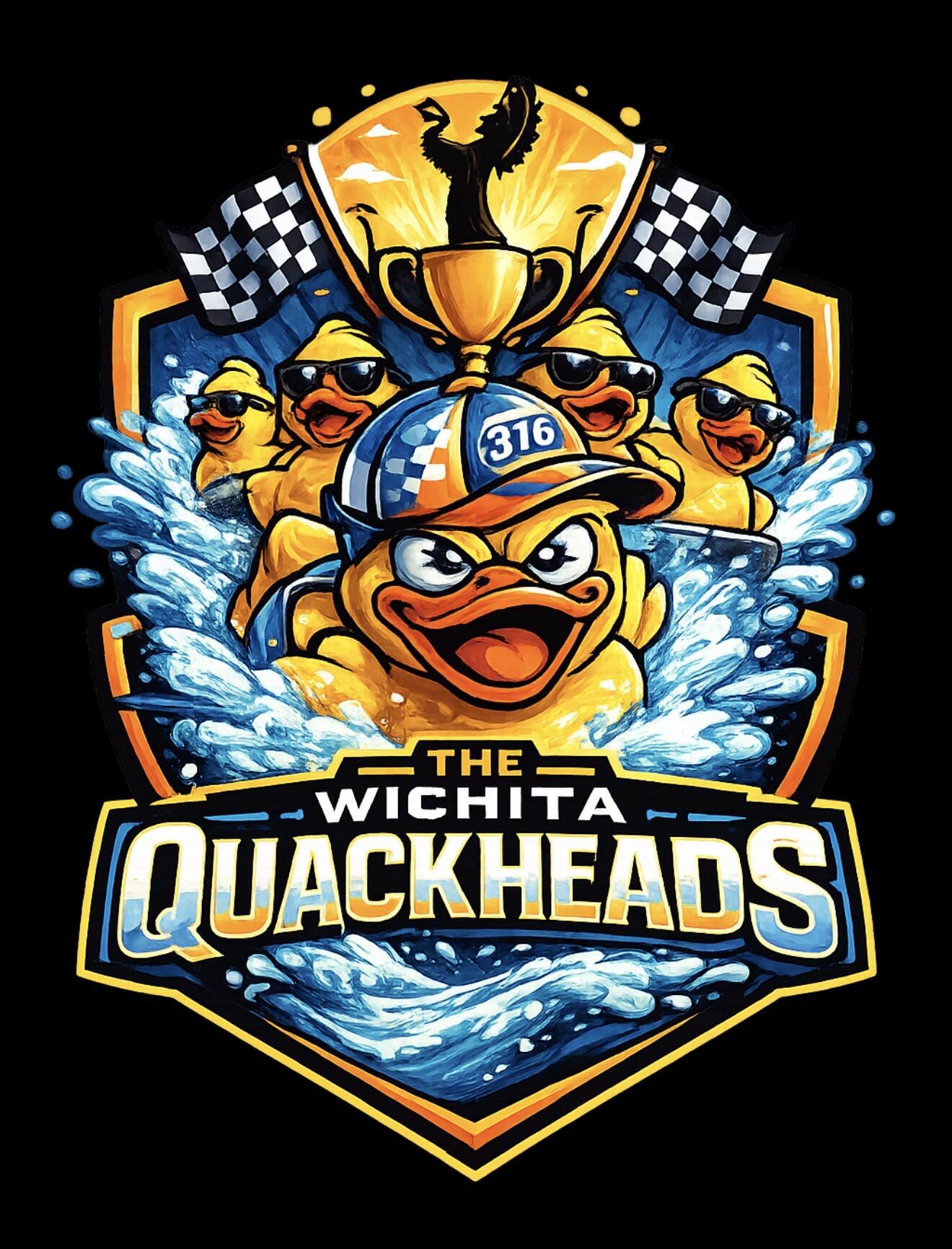 The Wichita Quackheads logo