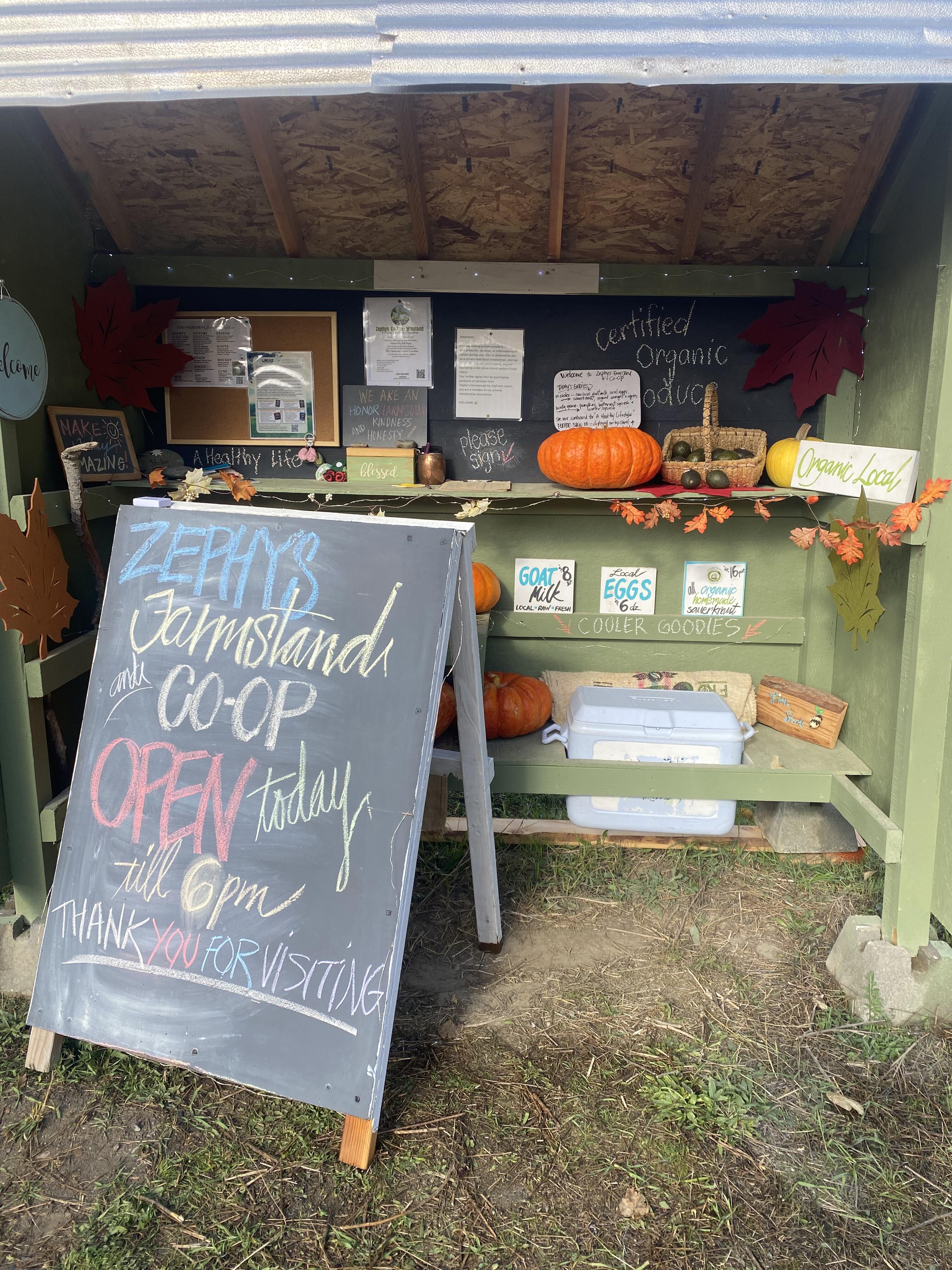 Zephys Farm Stand/Co-Op