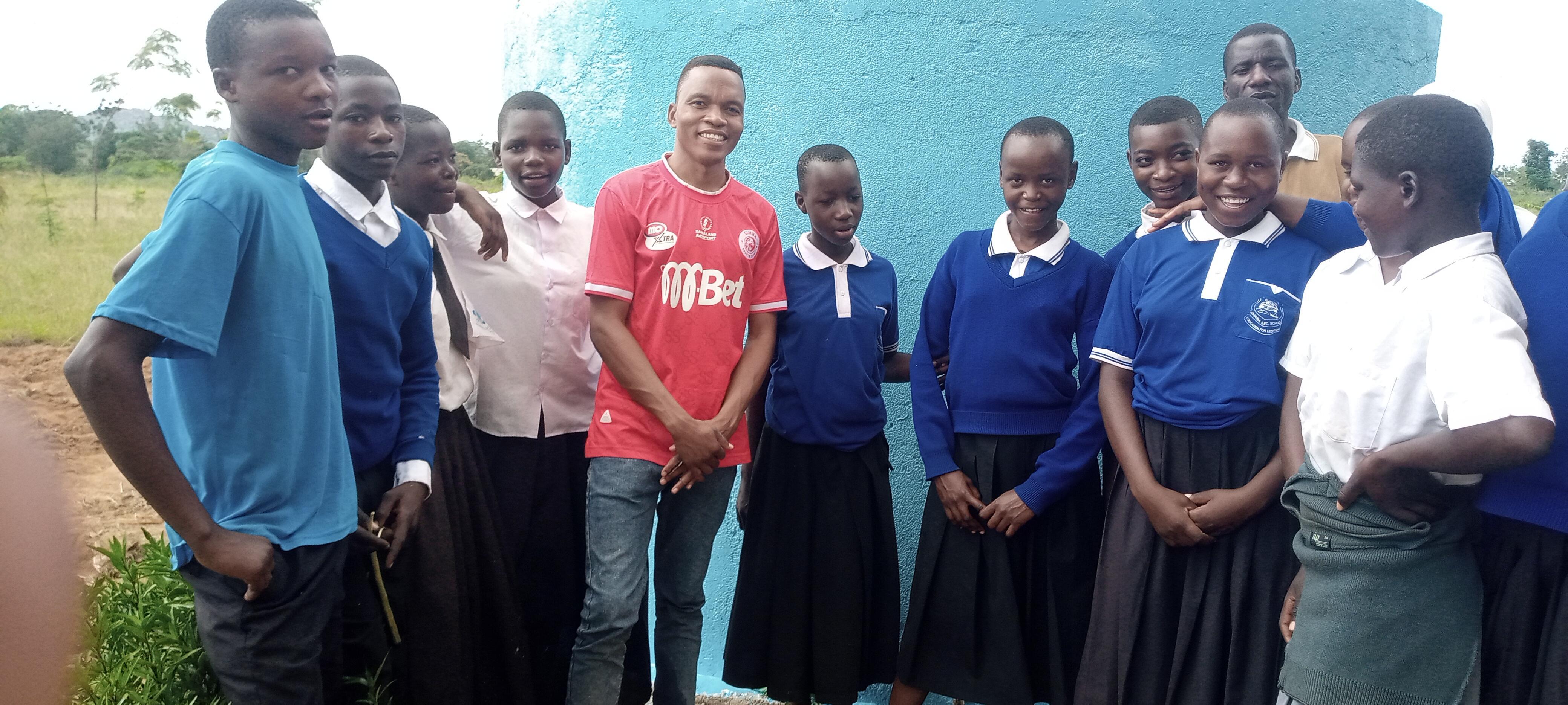 John Kuboja & Students