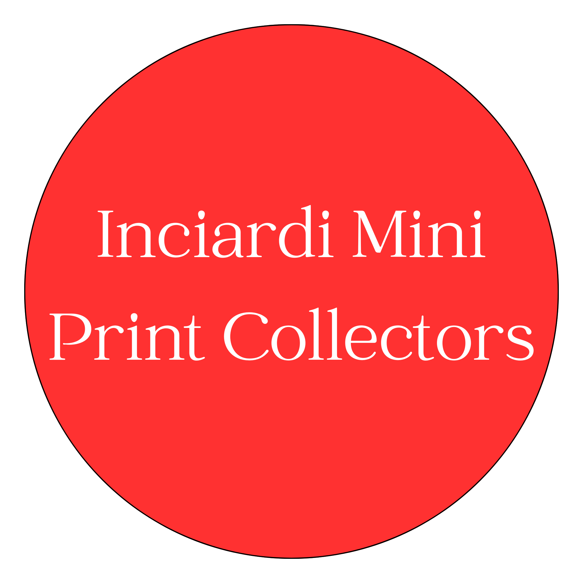 Inciardi Mini Print Collectors logo