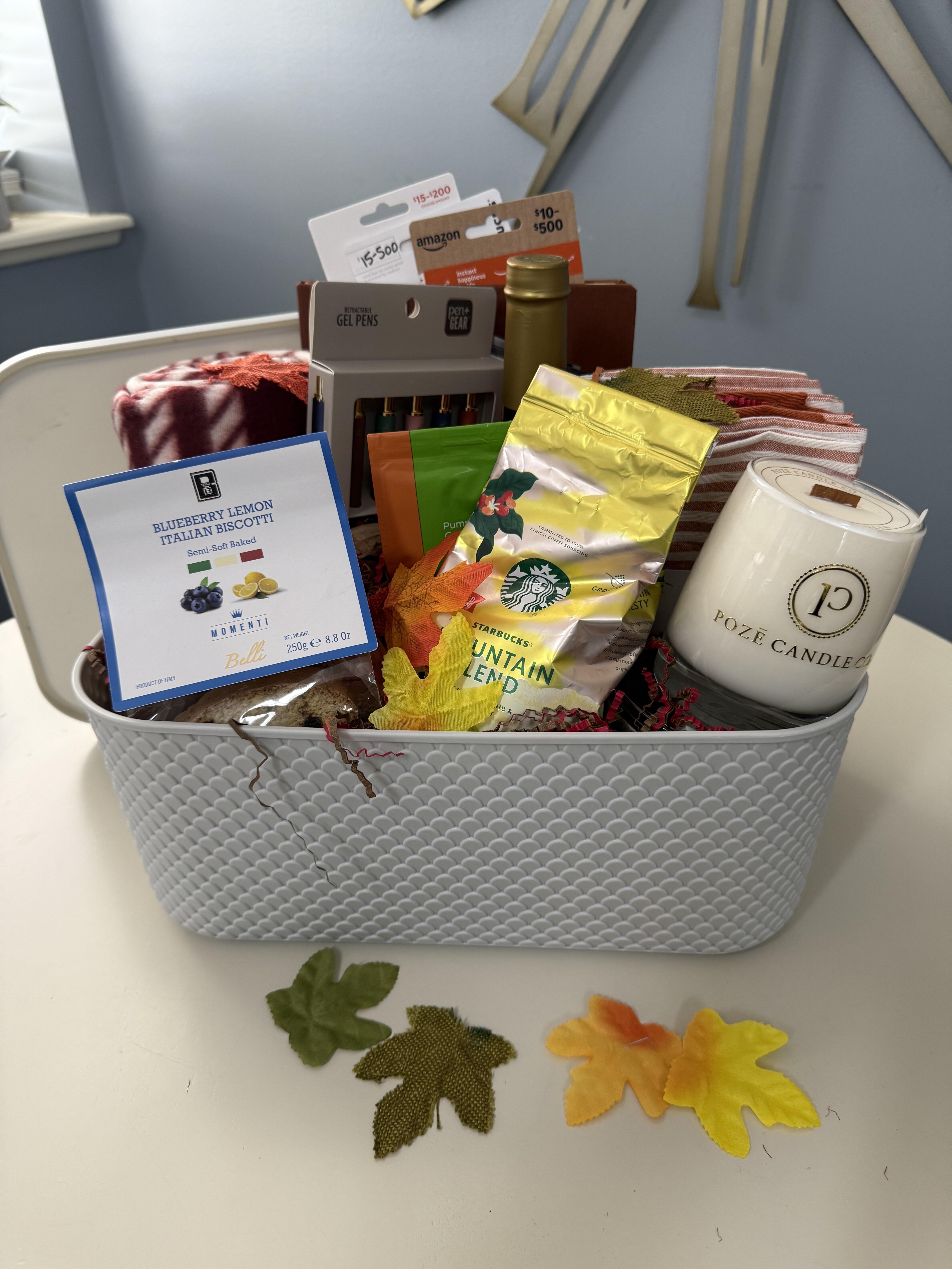 Coffee and Comfort Basket