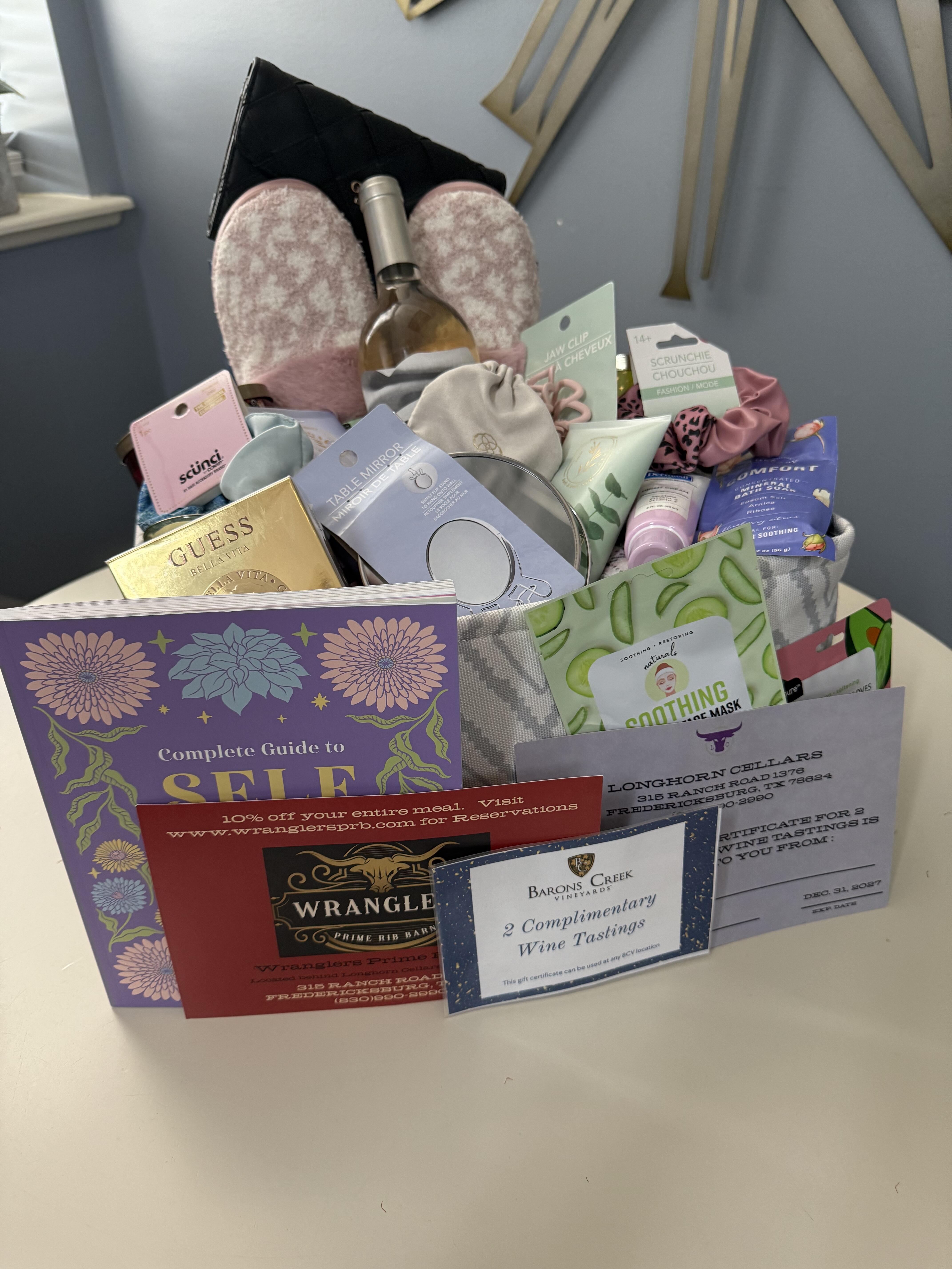 Pamper and Glow Basket