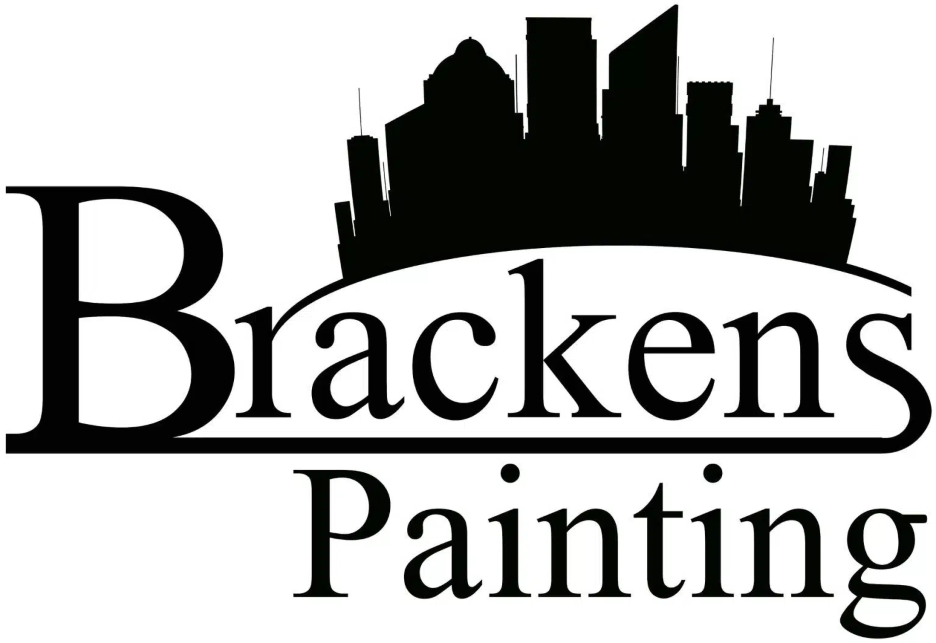 The Brackens Painting black and white logo