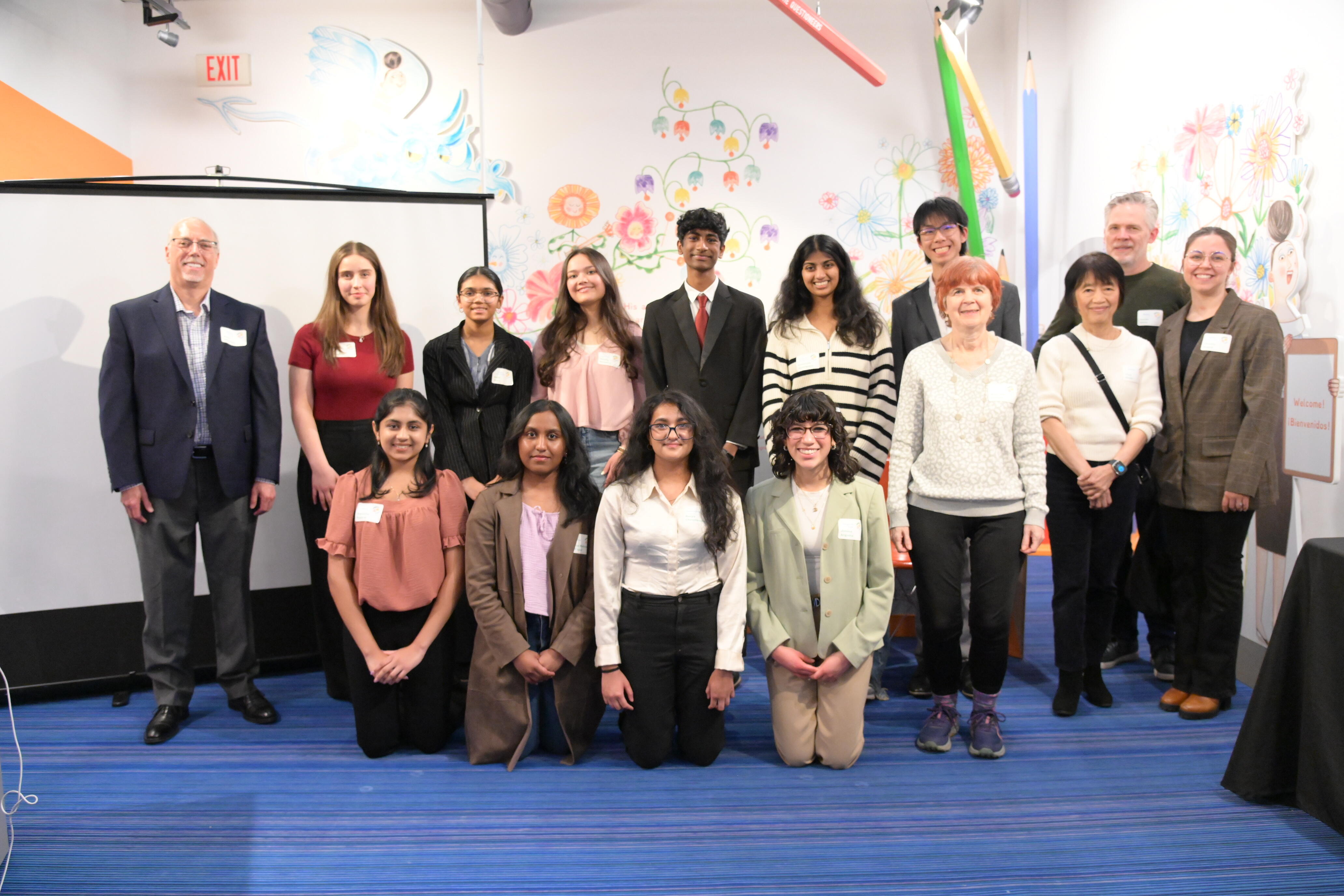 BLAST Competition students and mentors