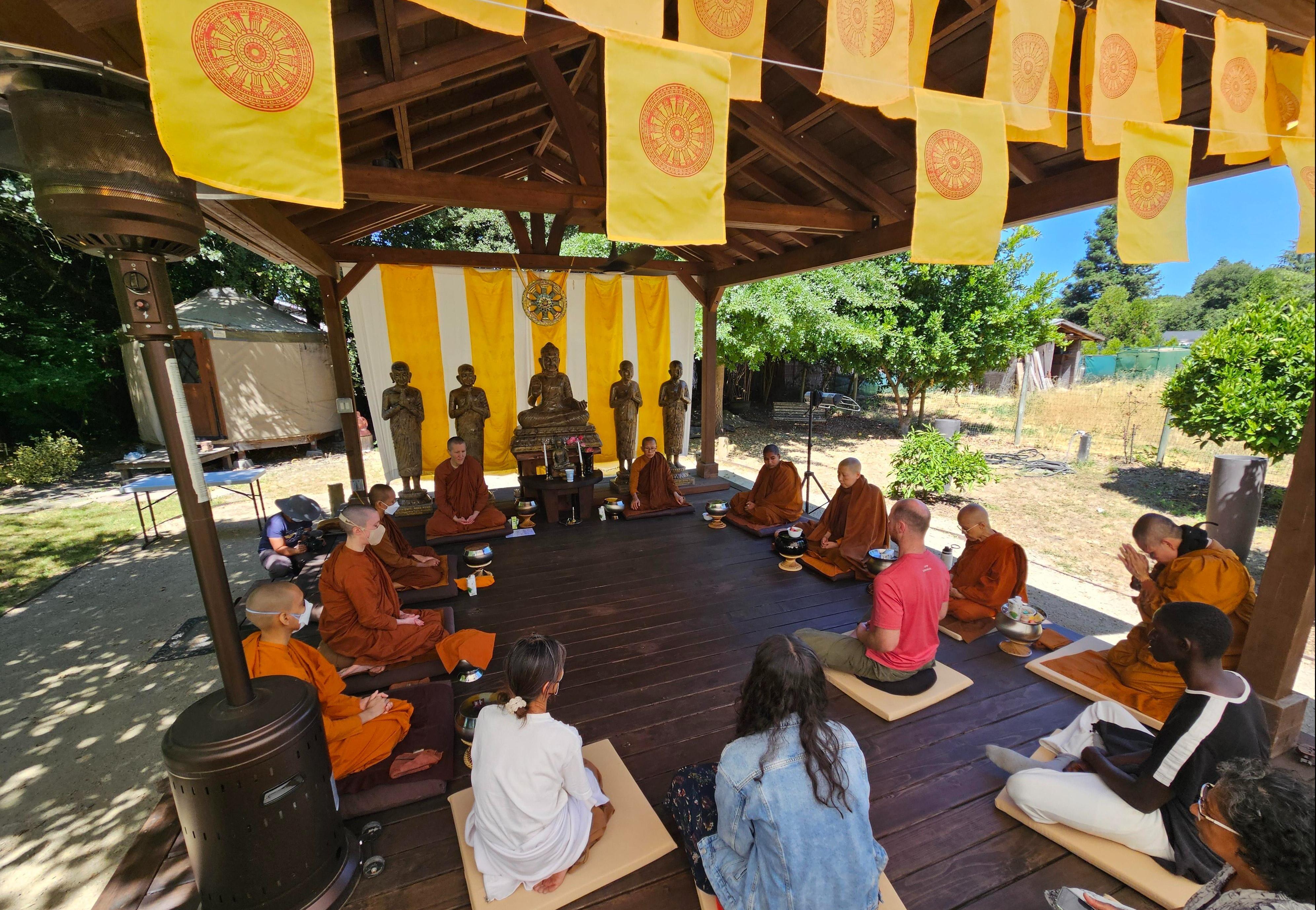 Dana Sala Pavilion at Dhammadharini Monastery