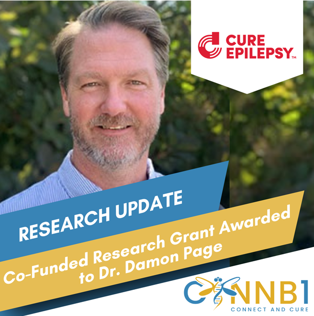 Research grant award announcement for Dr. Damon Page